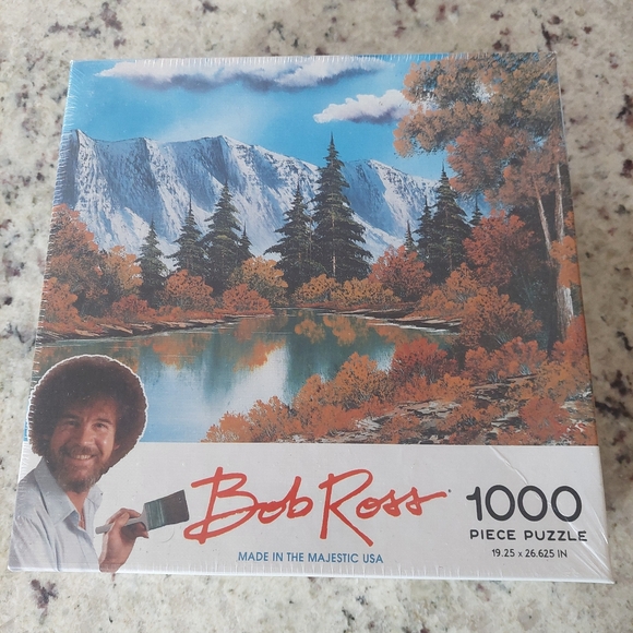 Bob Ross Autumn Woods Sealed 1000 Piece Puzzle  New - Picture 1 of 3